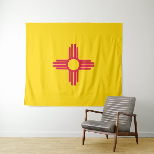 Flagge New Mexico Wandteppich (Beispiel (Horizontal))