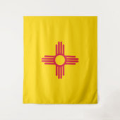 Flagge New Mexico Wandteppich (Vorderseite)