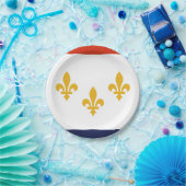 Flagge New Orleans, Louisiana Papierplatte Pappteller (Party)