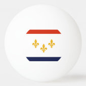 Flagge New Orleans, Louisiana Ping-Pong Ball (Rückseite)