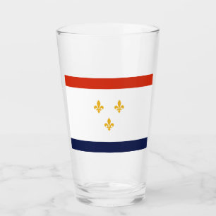 Flagge New Orleans (Louisiana, USA) Glas