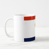 Flagge New Orleans (Louisiana, USA) Kaffeetasse (Links)