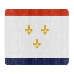 Flagge New Orleans (Louisiana, USA) Schneidebrett