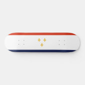 Flagge New Orleans (Louisiana, USA) Skateboard (Horizontal)