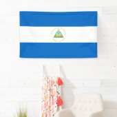 Flagge Nicaraguas Banner (Insitu)