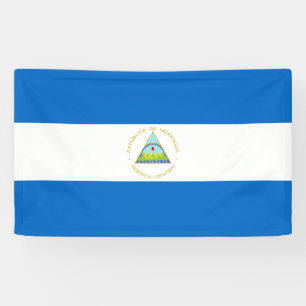 Flagge Nicaraguas Banner
