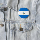 Flagge Nicaraguas Button (Beispiel)
