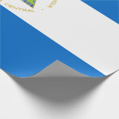 Flagge Nicaraguas Geschenkpapier (Ecke)