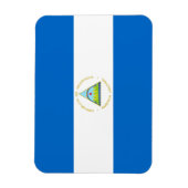 Flagge Nicaraguas Magnet (Vertikal)