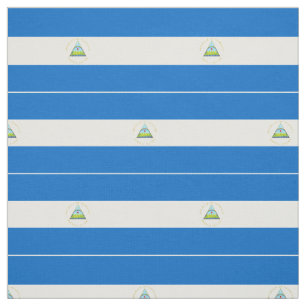 Flagge Nicaraguas Stoff