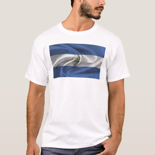 Flagge Nicaraguas T-Shirt (Vorderseite)
