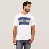 Flagge Nicaraguas T-Shirt (Vorne ganz)