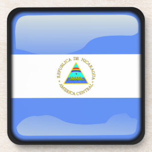 Flagge Nicaraguas Untersetzer