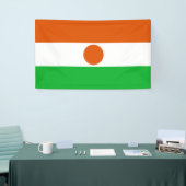 Flagge Niger (afrikanisches Land) Banner (Messeveranstaltung)
