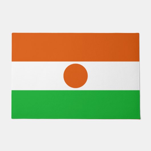Flagge Niger (afrikanisches Land) Fußmatte (Vorderseite)