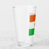 Flagge Niger (afrikanisches Land) Glas (Rechts)