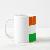 Flagge Niger (afrikanisches Land) Kaffeetasse (Links)
