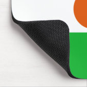 Flagge Niger (afrikanisches Land) Mousepad (Ecke)