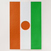 Flagge Niger (afrikanisches Land) Puzzle (Vertikal)