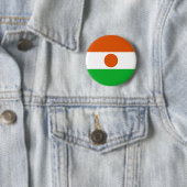 Flagge Niger Button (Beispiel)