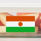 Flagge Niger Etiketten (Befestigt)