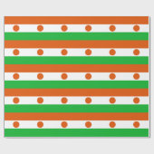 Flagge Niger Geschenkpapier (Flach)