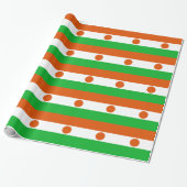 Flagge Niger Geschenkpapier (Ungerollt)
