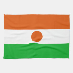 Flagge Niger Geschirrtuch