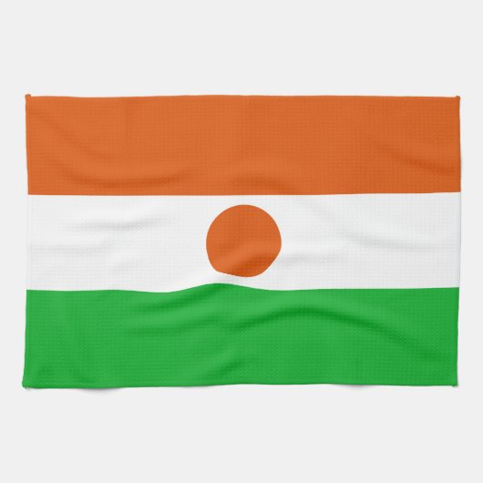 Flagge Niger Geschirrtuch (Horizontal)