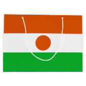 Flagge Niger Große Geschenktüte (Rückseite)