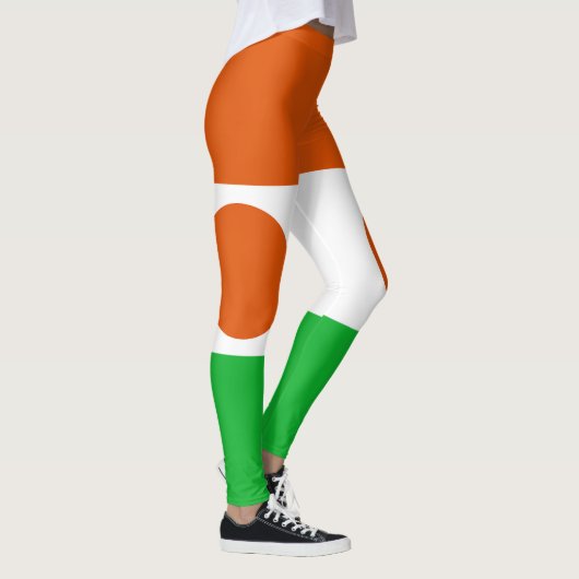 Flagge Niger Leggings (Rechts)