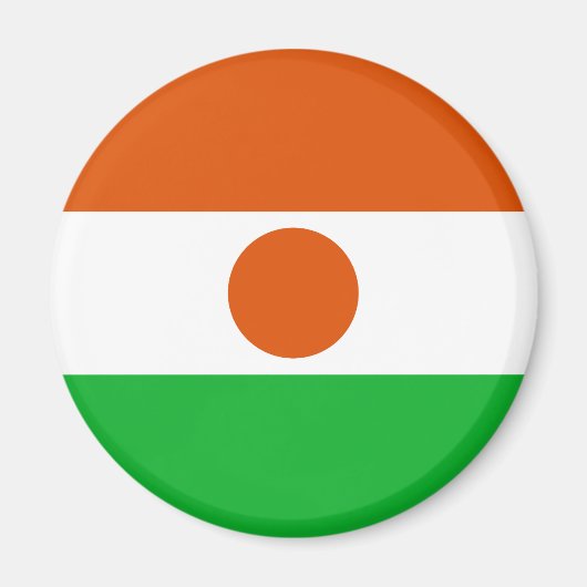 Flagge Niger Magnet (Vorne)
