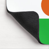 Flagge Niger Mousepad (Ecke)