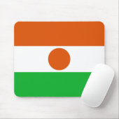 Flagge Niger Mousepad (Mit Mouse)