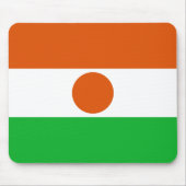 Flagge Niger Mousepad (Vorne)