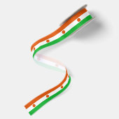 Flagge Niger Satinband (Rückseite)