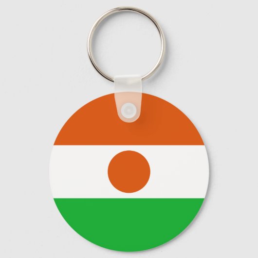 Flagge Niger Schlüsselanhänger (Vorderseite)