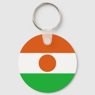 Flagge Niger Schlüsselanhänger