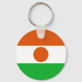 Flagge Niger Schlüsselanhänger (Rückseite)