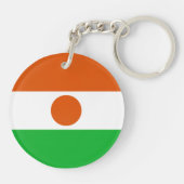 Flagge Niger Schlüsselanhänger (Rückseite)
