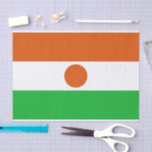 Flagge Niger Seidenpapier (Handwerk)
