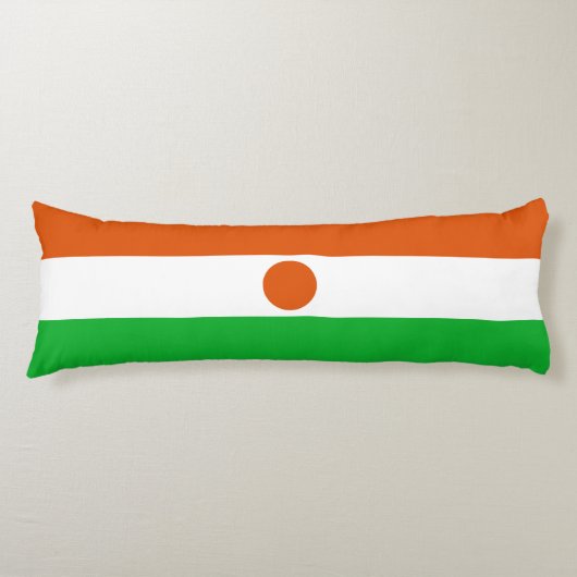Flagge Niger Seitenschläferkissen (Vorderseite)