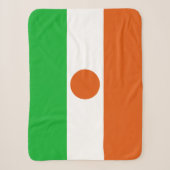 Flagge Niger Sherpadecke (Vorderseite)