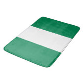 Flagge Nigerias Badematte (Schrägansicht)