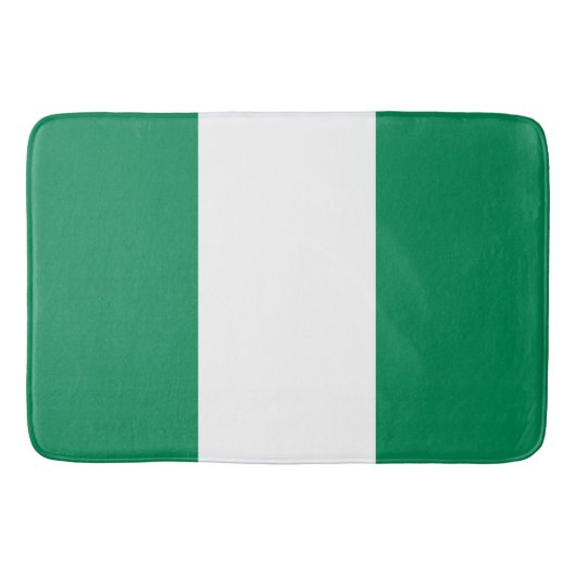 Flagge Nigerias Badematte (Vorderseite)