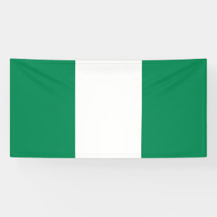 Flagge Nigerias Banner