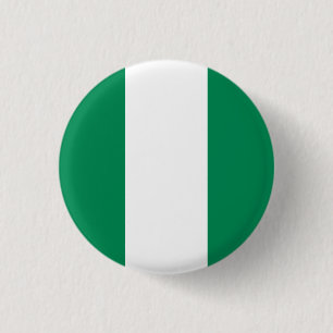 Flagge Nigerias Button