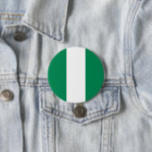 Flagge Nigerias Button (Beispiel)
