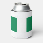 Flagge Nigerias Dosenkühler (Kanne Rückseite)