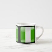 Flagge Nigerias Espressotasse (Rechts)